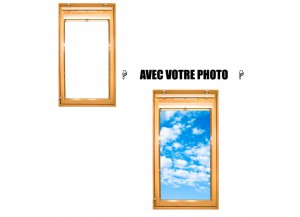 Stickers velux avec votre photo petit format