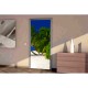 Stickers pour porte Plage et sable blanc
