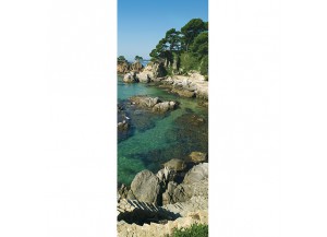 Stickers pour porte la cote bretonne