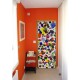 Stickers pour porte Effet couleurs