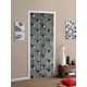 Stickers pour porte Effet bois et clous