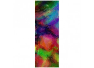 Stickers pour porte taches de couleurs