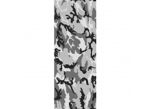 Stickers pour porte avec effet camouflage