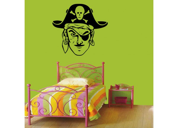 stickers Pirate borgne