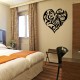 Stickers Coeur tribal