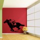 Stickers Cheval de course
