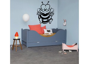 Stickers Abeille en vole