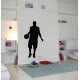 Stickers Basketteur contre attaque