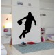 Stickers Basketteur conduite de balle