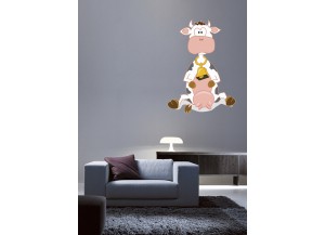 Stickers Vache et cloche