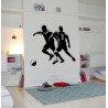 Stickers 2 joueurs de foot