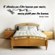 Stickers citation Sourire pour être heureux