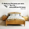 Stickers citation Sourire pour être heureux
