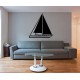 Stickers Voilier de plaisance