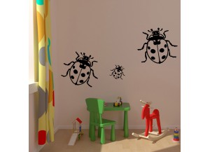 stickers Coccinelle