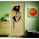 Stickers Profil de geisha 