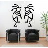 stickers Duo d danseur