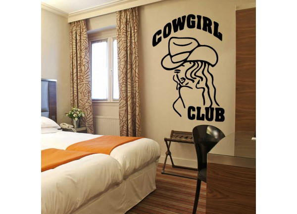stickers Cow girl club
