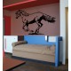 Stickers Cheval au grand galop