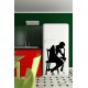 stickers Le penseur