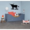 Stickers Taureau longues cornes