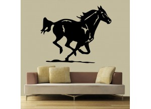 stickers Cheval au galop