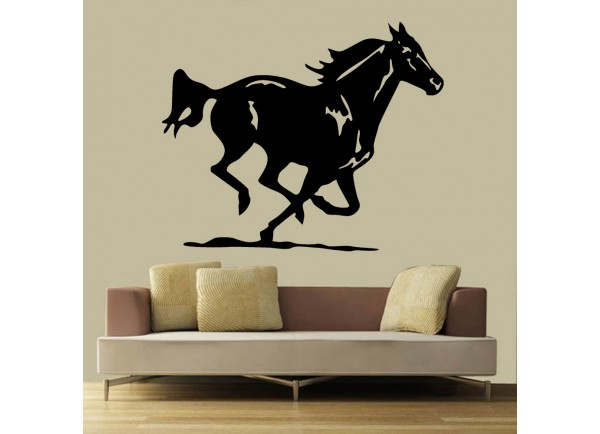 stickers Cheval au galop