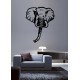 Stickers Tête d'éléphant
