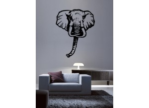 Stickers Tête d'éléphant