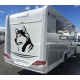 Stickers Chien husky