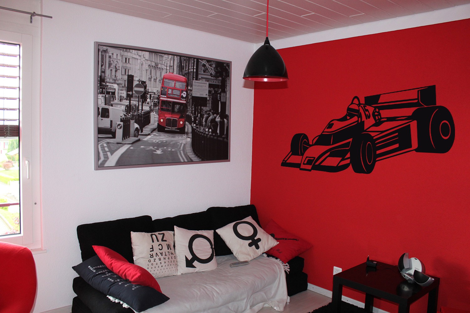 Déco Chambre Voiture de Course