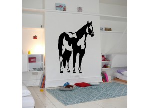 Stickers Cheval pie