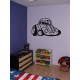 Stickers Coccinelle WW humoristique