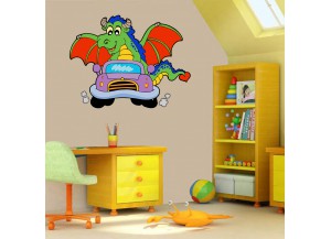 stickers dragon en voiture