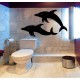 Stickers 2 dauphins