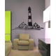Stickers phare et maisons bretonne