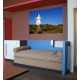 Stickers paysage phare de bord de mer
