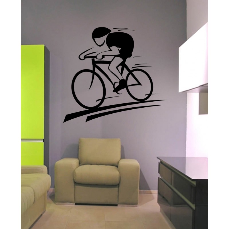 Cyclisme Sports de vélo Sticker Muraux WS-45267
