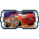 Stickers trompe l'oeil hublot 3D Cars Flash Mac Queen