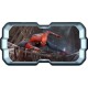 Stickers trompe l'oeil hublot 3D Spiderman