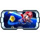 Stickers trompe l'oeil hublot 3D Mario galaxy