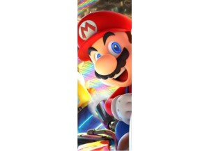 Sticker pour porte Mario Kart