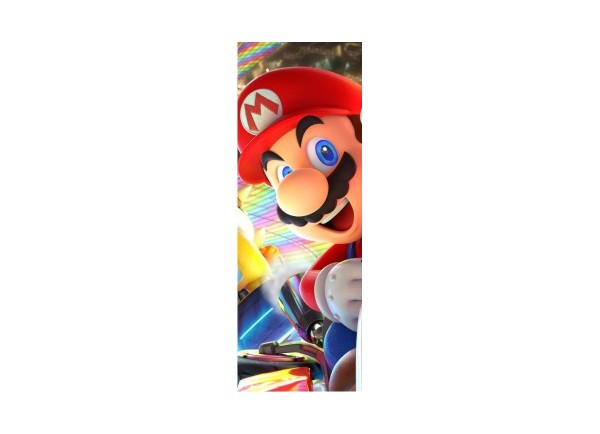 Sticker pour porte Mario Kart