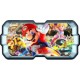 Stickers trompe l'oeil hublot 3D Mario Kart