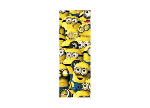 Sticker pour porte Les Minions