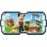 Stickers trompe l'oeil hublot 3D Pat Patrouille