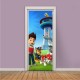 Sticker pour porte Pat Patrouille