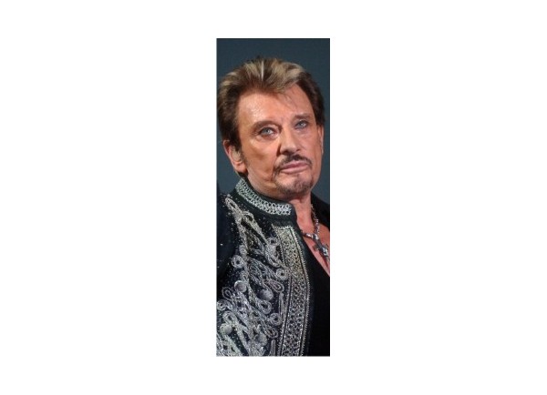 Sticker pour porte Johnny Hallyday au revoir