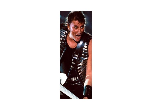 Sticker pour porte Johnny Hallyday Rock