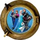 Stickers trompe l'oeil hublot Bateau coulé